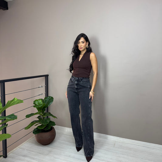 Calça Wide Leg