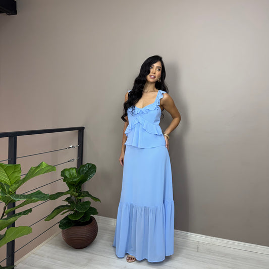 Vestido Lily Longo Jabo
