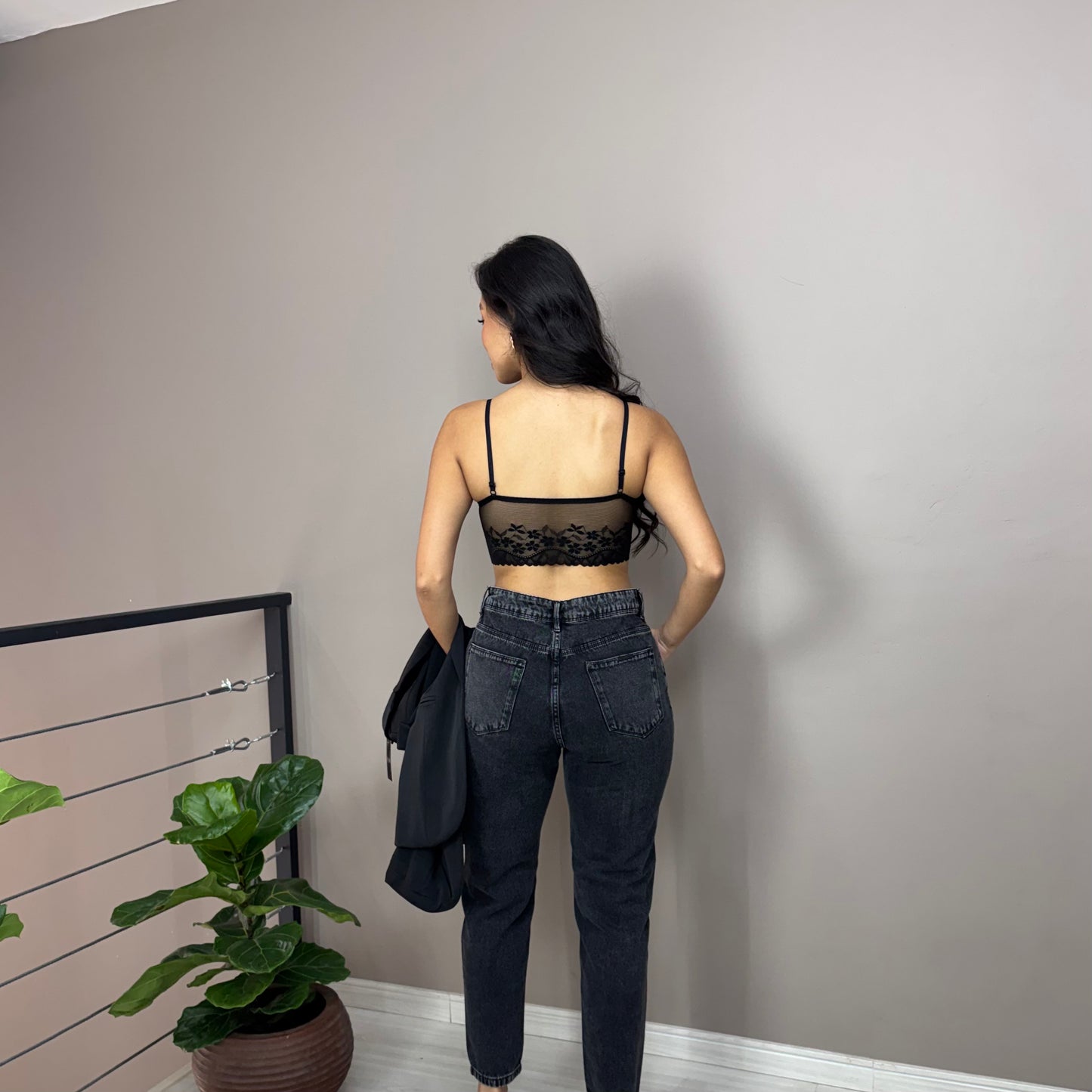 Calça Mom Black