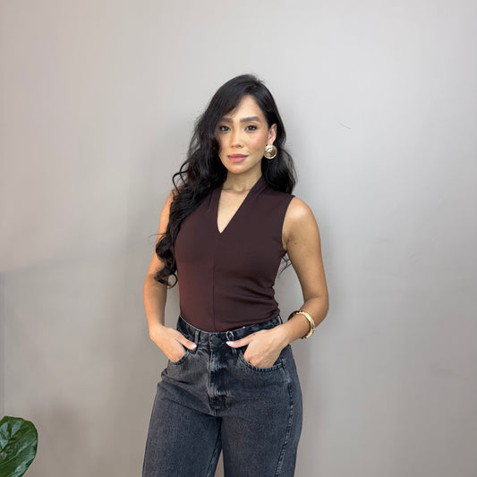Blusa Duda Canelada