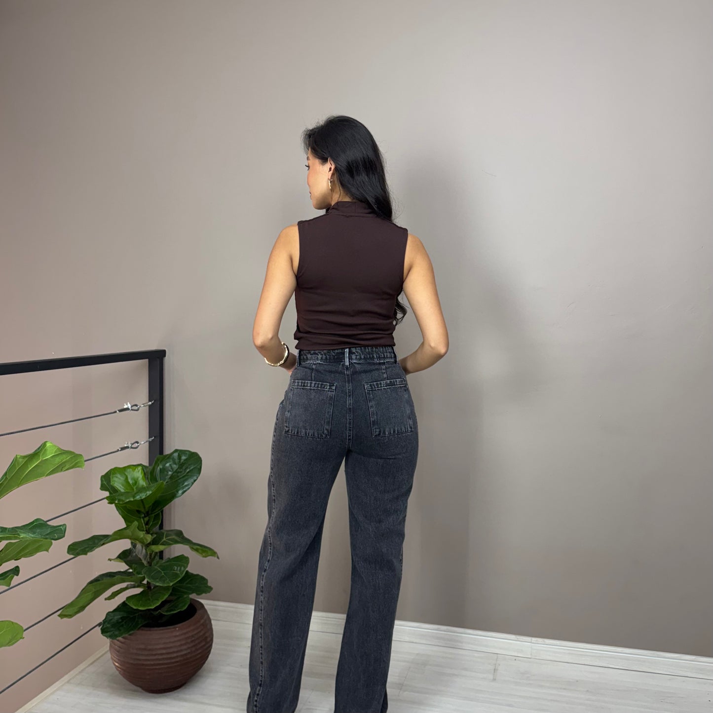 Calça Wide Leg