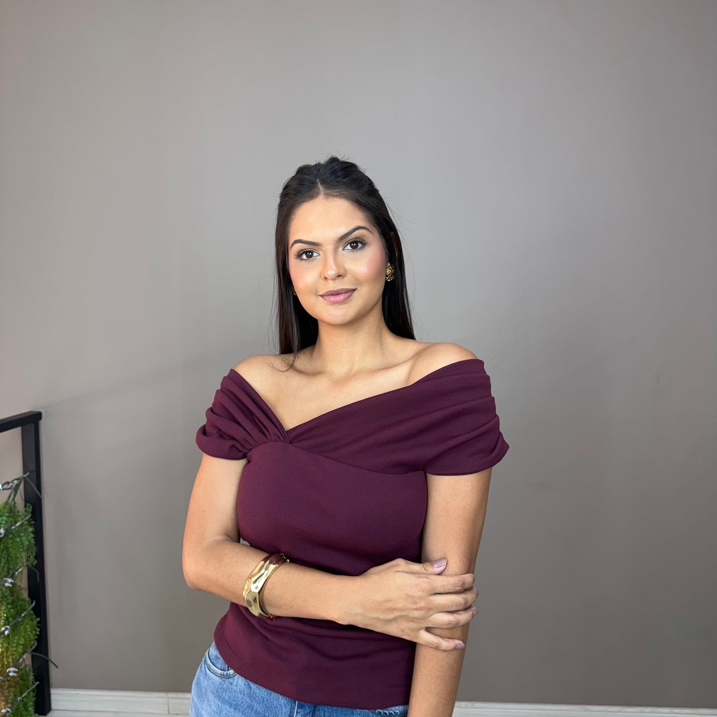 Blusa Sophie Canelada