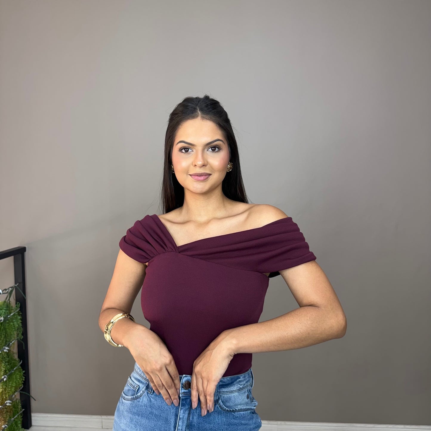 Blusa Sophie Canelada