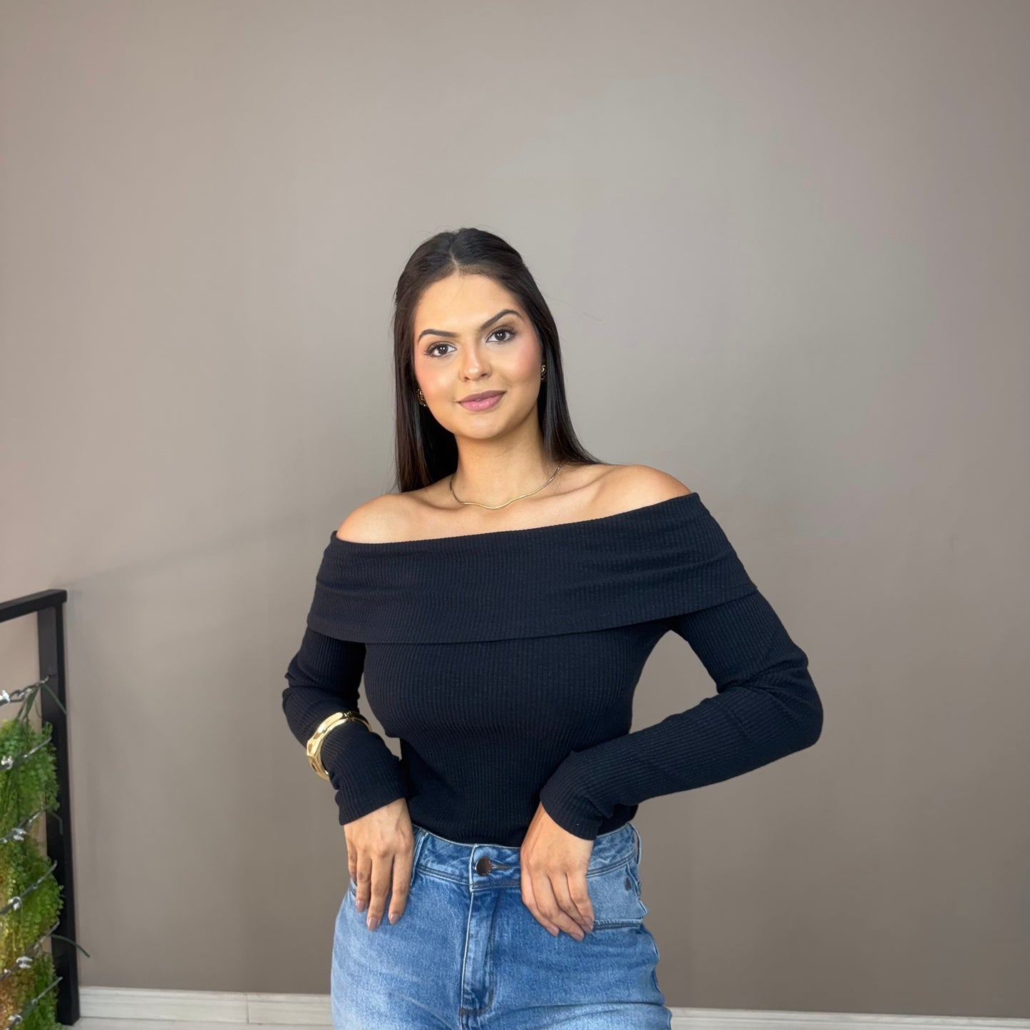 Blusa Angélica Canelada