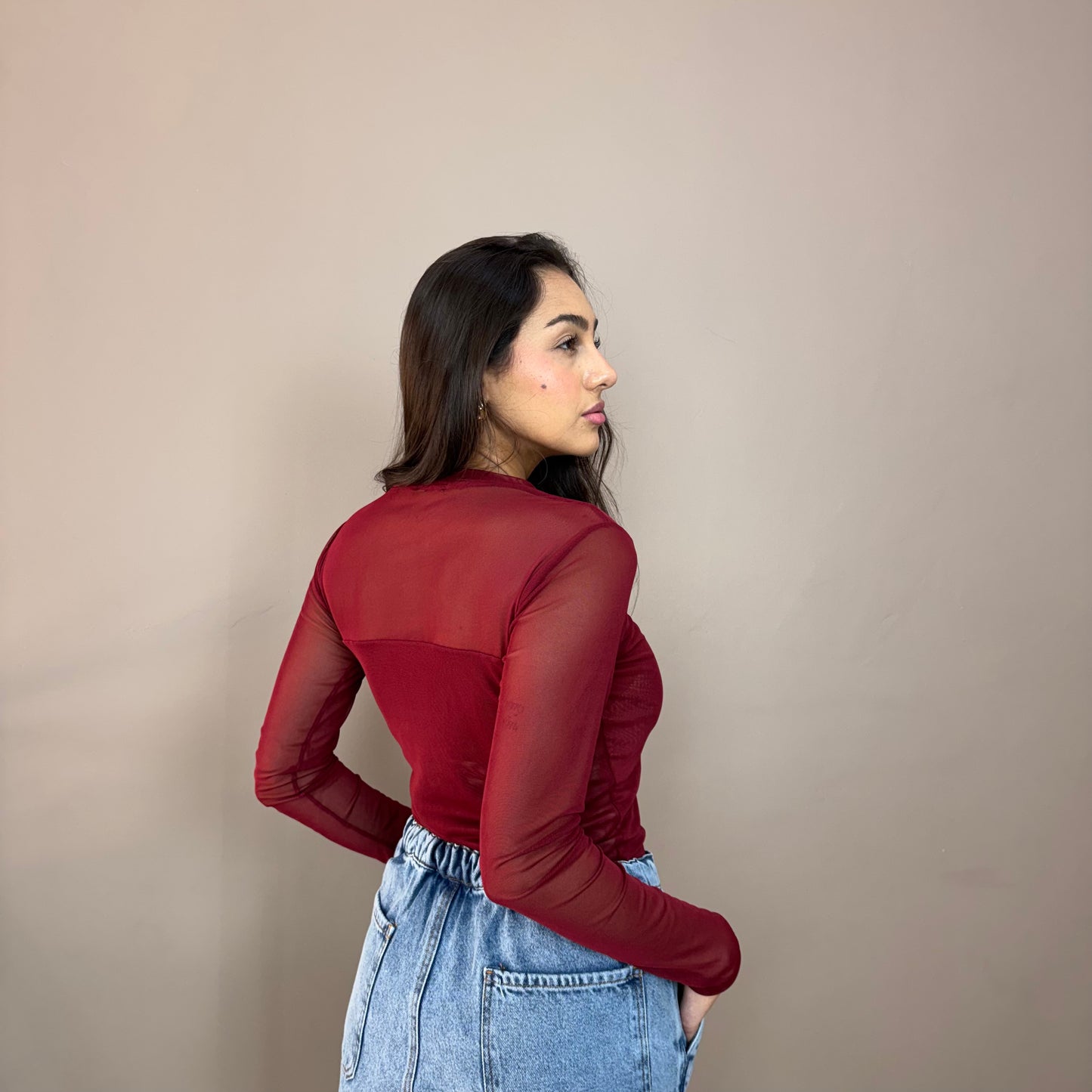 Blusa Tule Georgia